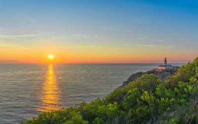 Balearen-Sonnenuntergang